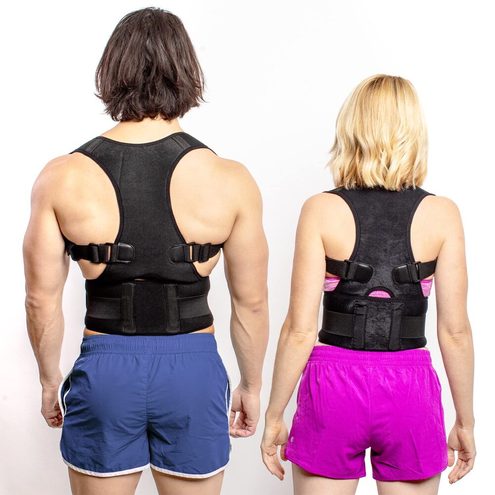 NWT FlexGuard Posture Corrector Back Support Brace Size Large